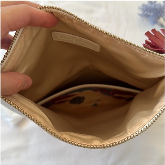 Rachel Pally reversible clutch bag, blue, white, cream, green, maroon, OS, NWOT - Picture 5 of 10